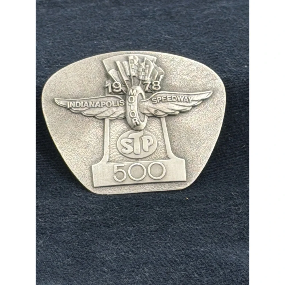 Vintage 1978 Indianapolis 500 STP Belt‎ Buckle Pewter Limited Edition #100/500